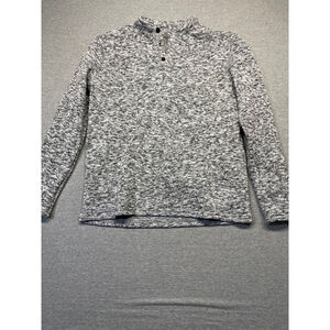 Men's Sweater XL black with white